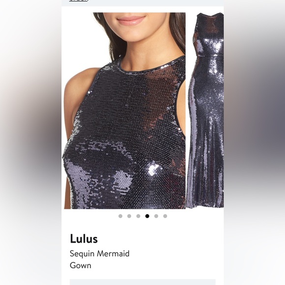 Sequin Mermaid Gown - Picture 2 of 3